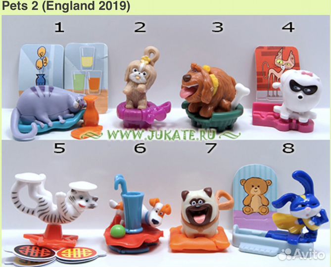 Серия «Тайная жизнь домашних животных» из киндера