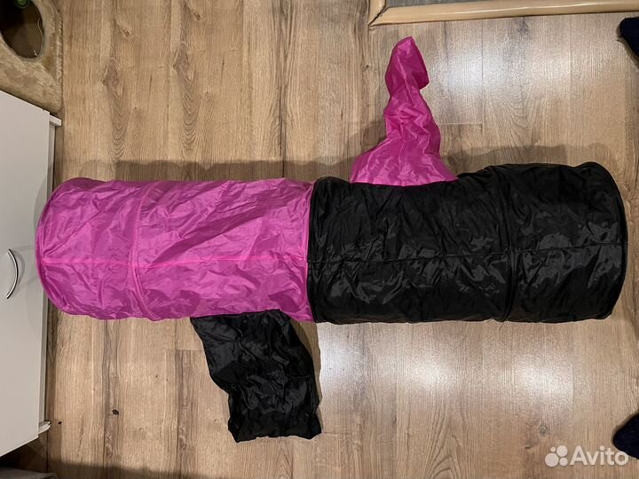 Туннель и домик для кошек