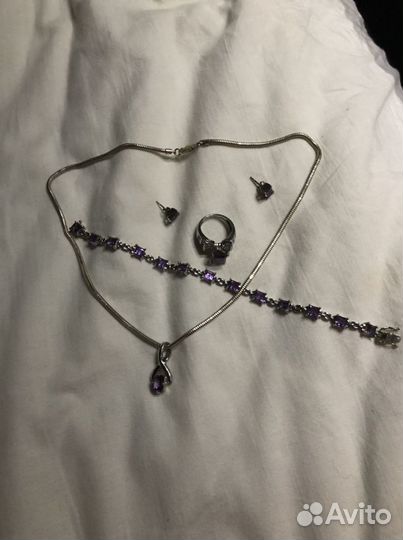 Комплекты серебряные