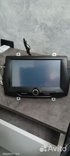 Штатная магнитола LADA vesta