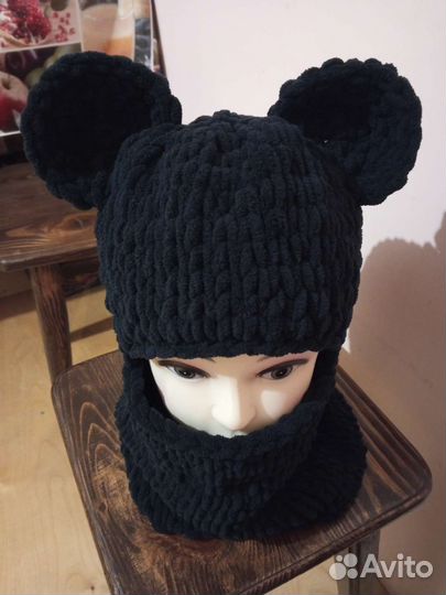 Балаклава маска вязаная р.54-56