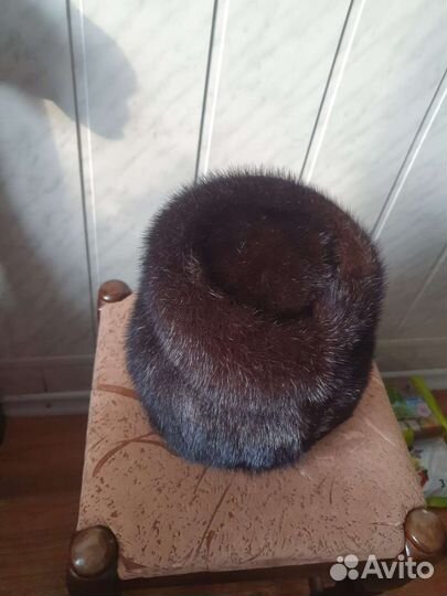 Шапка норковая женская