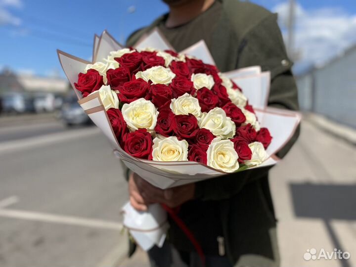 51шт розы