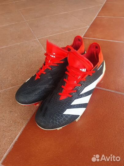 Футбольные бутсы adidas predator hybridtouch р.41