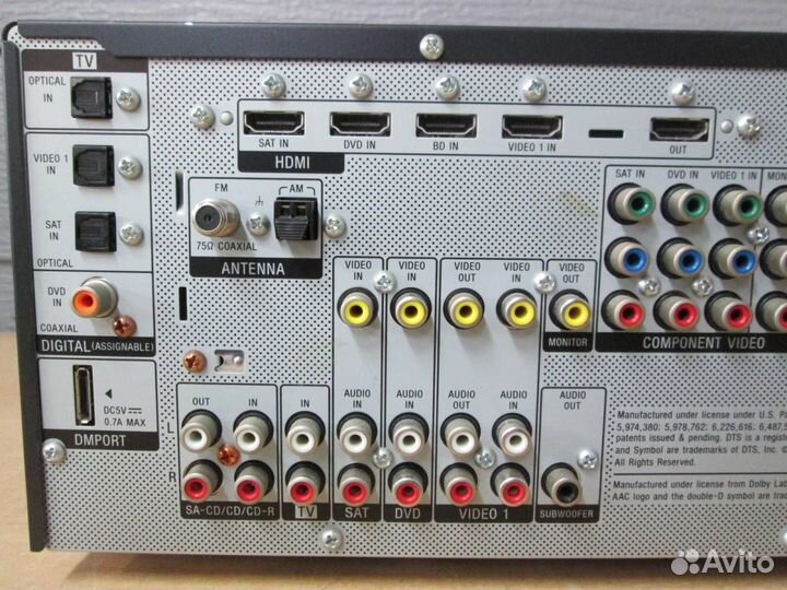 Ресивер sony STR DG 820 7.1