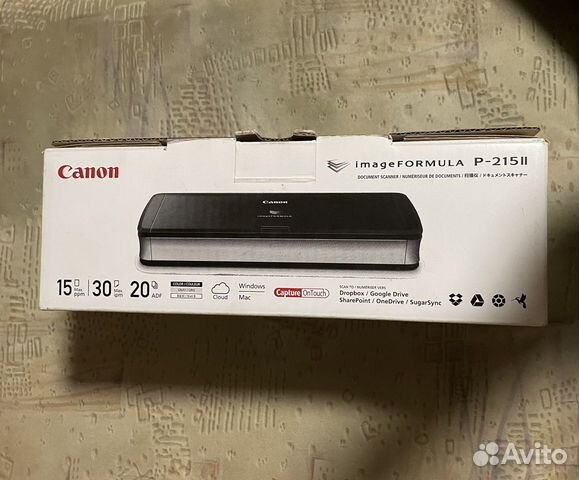 Сканер Canon P-215II