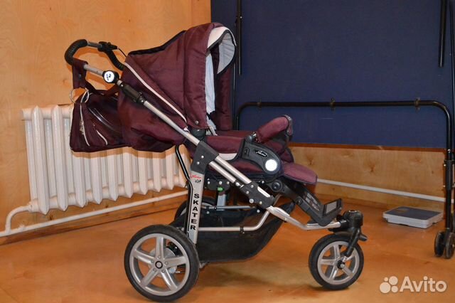 Коляска Hartan Skater S с ручным тормозом