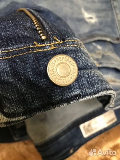 Мужские джинсы replay размер 34