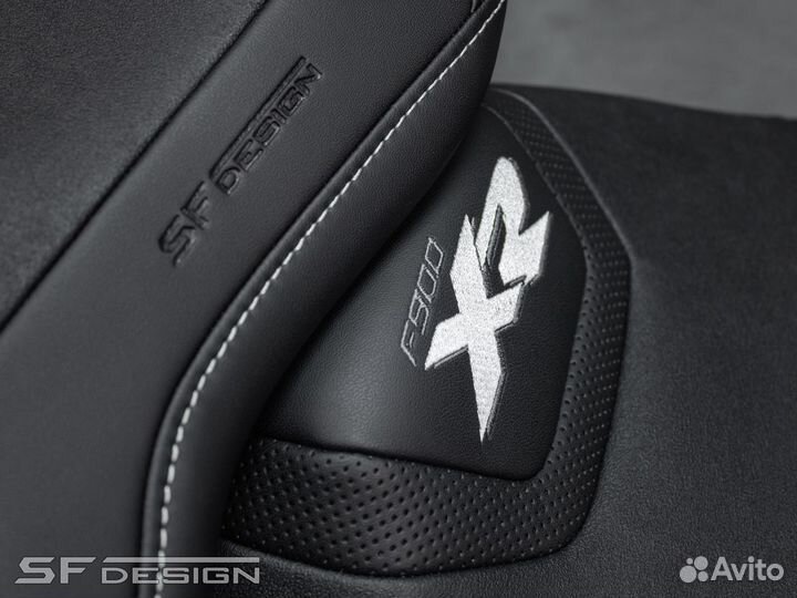 Сиденье для BMW F900R/XR White Rule Black Space