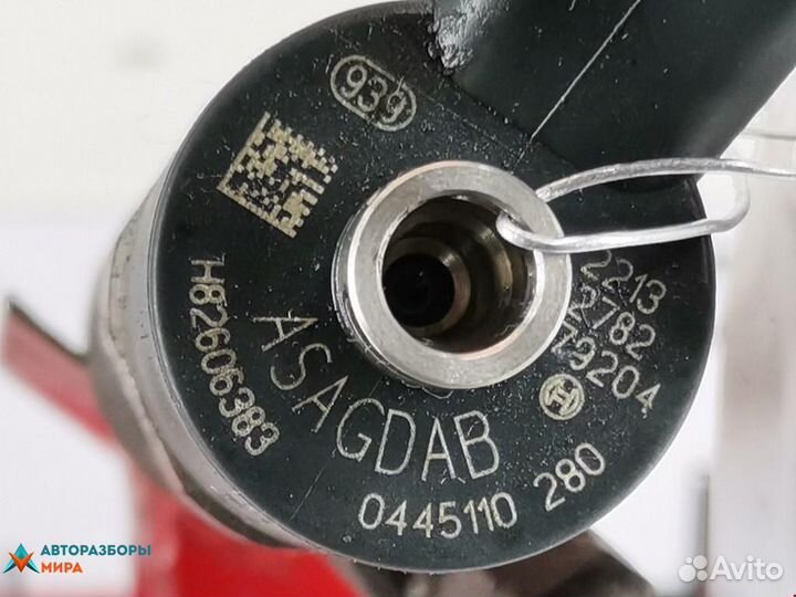 Форсунка Renault Scenic 2 рест. 2008 8200606383