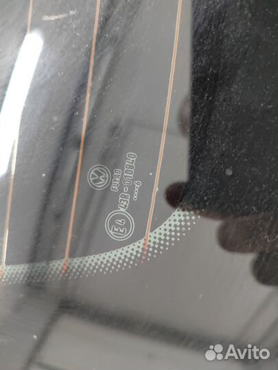 Стекло заднее кузовное оригинал VW Polo Sedan