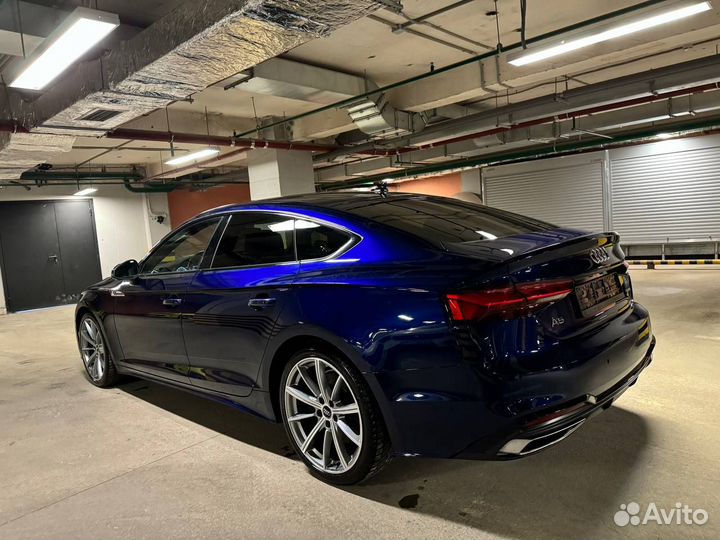 Audi A5 2.0 AMT, 2020, битый, 101 256 км