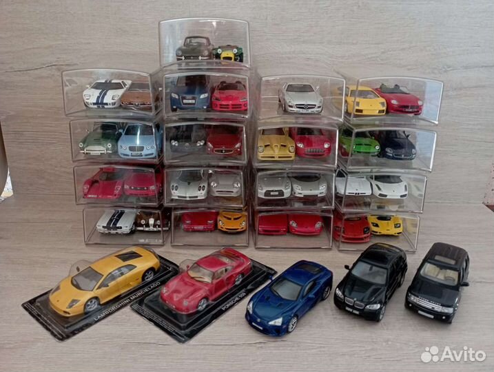 Суперкары, много разных