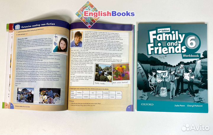 Family and friends 6, 2ed (CB+WB+CD) новые
