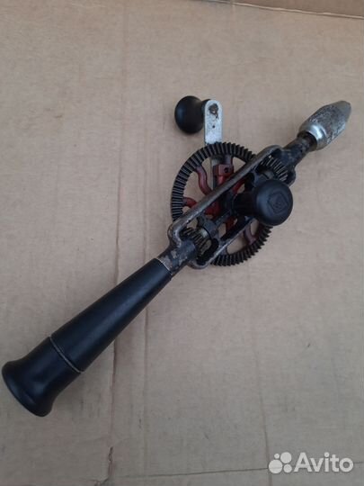 Дрель ручная винтажная СССР