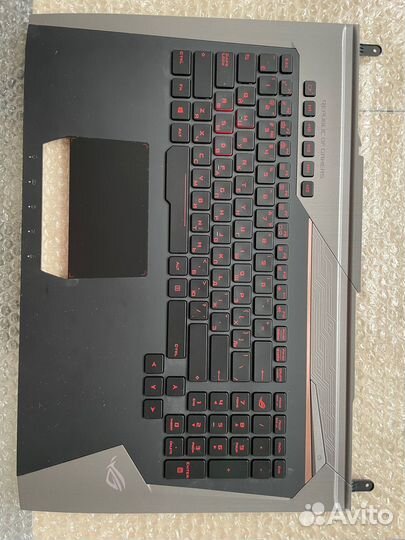 Топкейс с клавиатурой для ноутбука Asus G752VY 90N