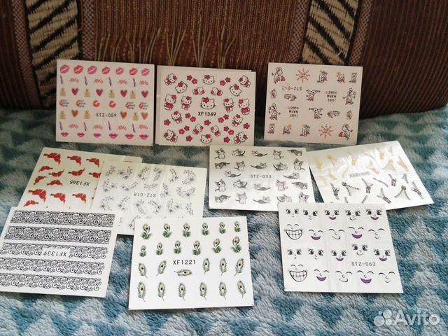 Наклейки для ногтей