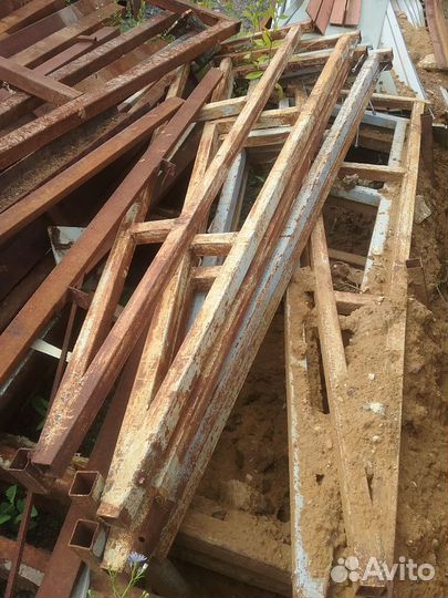 Фермы металлические бу, за штуку