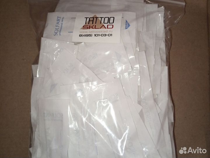 Иглы и колпачки для татуажа