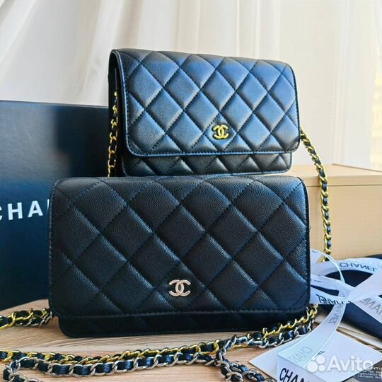 Сумка клатч chanel wok