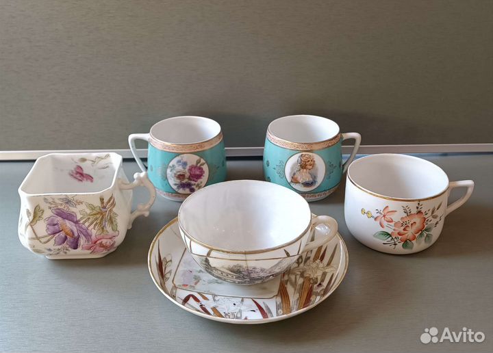 Чайная пара старинная