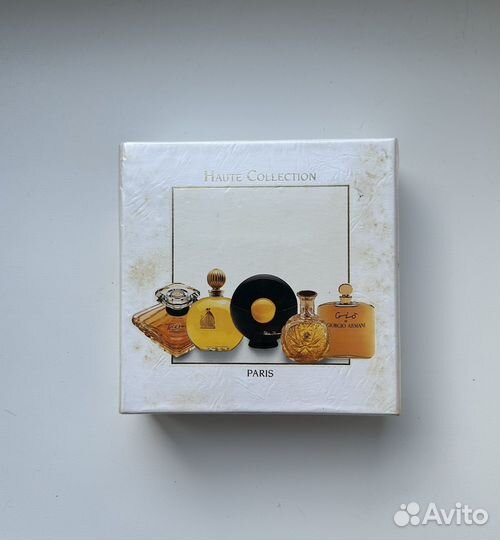 Набор миниатюр винтаж ralph lauren armani lancome