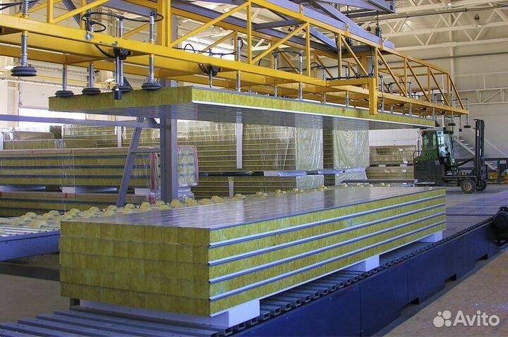 Кровельные сендвич панели