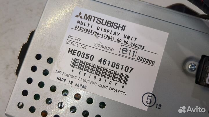 Дисплей компьютера Mitsubishi Pajero / Montero, 2005