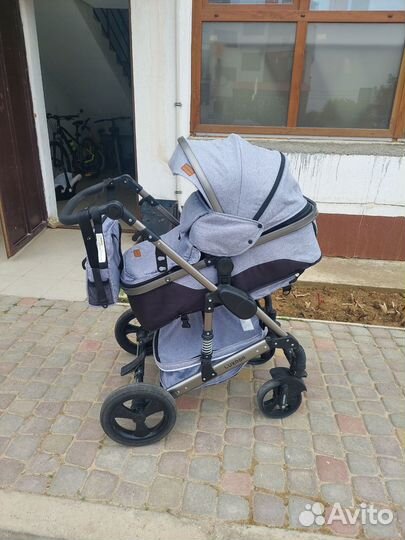 Коляска luxmom 555 2 в 1