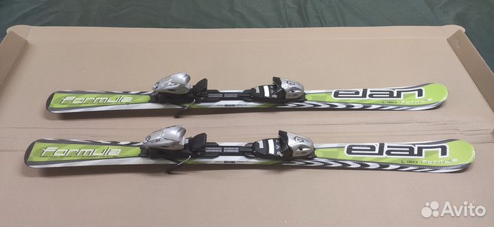 Горные лыжи Elan L120 Formula зелёного цвета