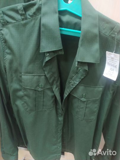 Офисная военная форма зеленая
