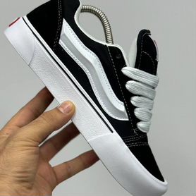 Кеды Vans Knu Skool,чёрный с белым