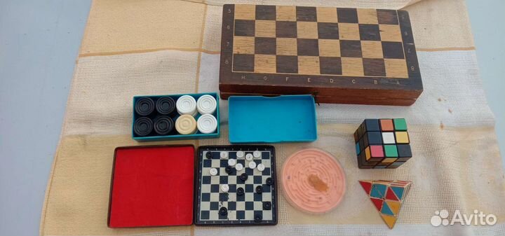 Головоломка, настольные игры СССР