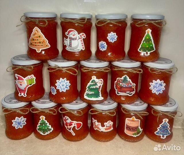 Красная икра форели