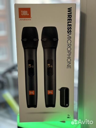 JBL микрофоны с ресивером Новые