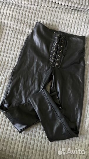 Продам кожаные штаны и леггинсы