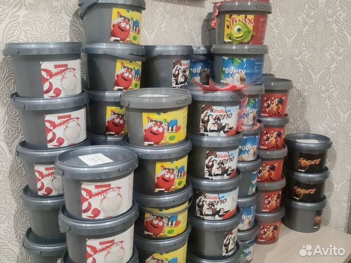 Ведёрко вкуса шоколада милка