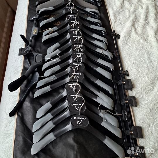 Вешалки плечики Marina Rinaldi и др золотые 12 шт