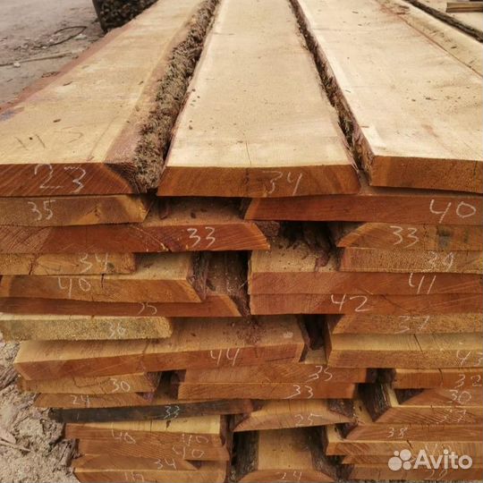 Доска лиственницы сухая из Красноярска, 50 мм