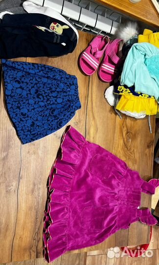 Вещи пакетом для девочки 98 104