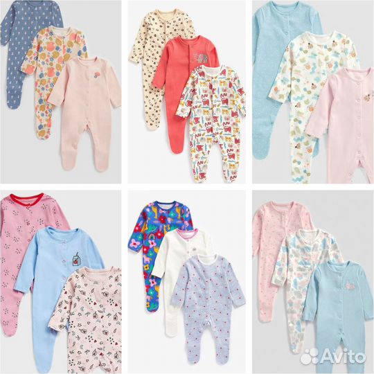 Mothercare слипы 74 80 86 92