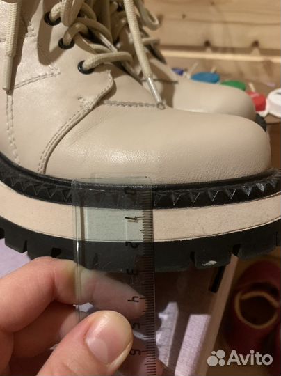 Ботинки женские кожаные 36