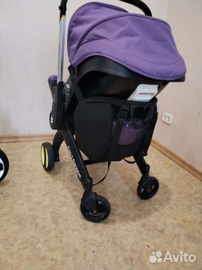 Автолюлька на колёсах