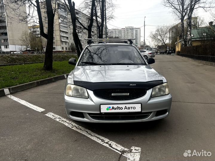 Hyundai Accent 1.5 МТ, 2003, 272 961 км