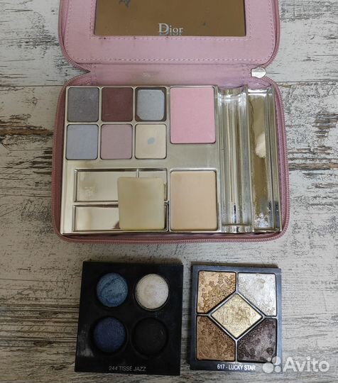 Тени Dior, chanel. Оригинал