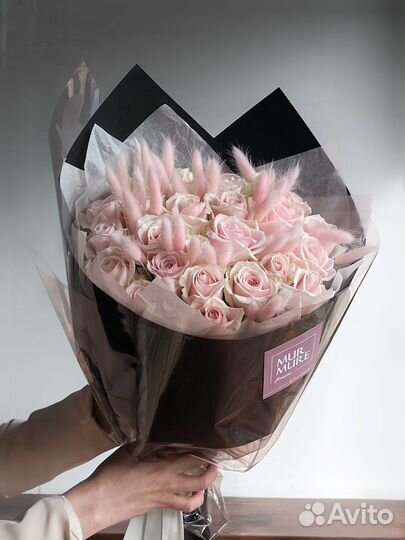 Розы букет роз 25 роз