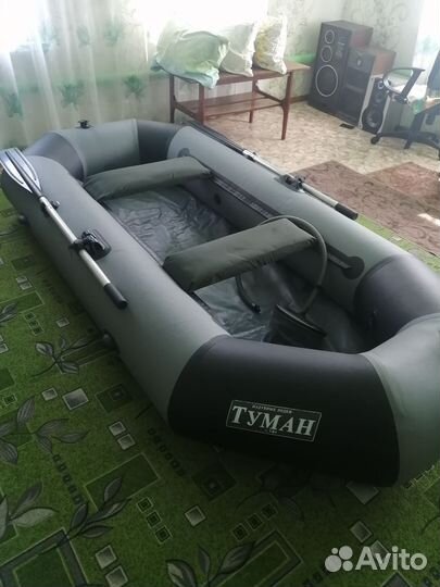 Лодка надувная двухместная