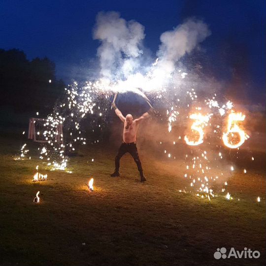 Фаер шоу, огненно-пиротехническое шоу