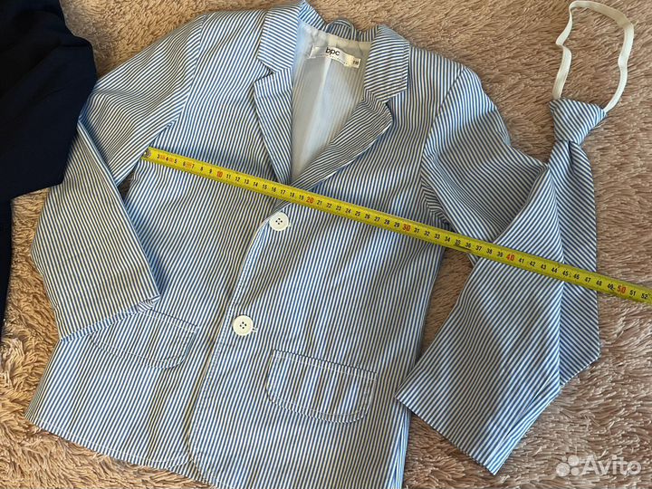 Пиджак, рубашка, костюм на мальчика р.116-134