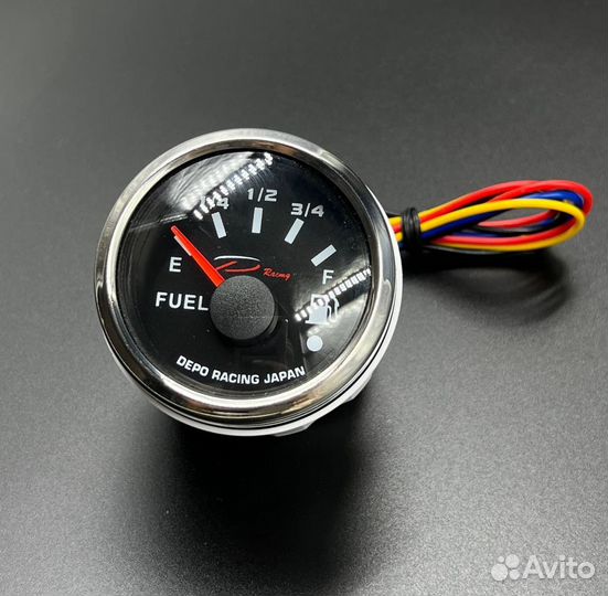 Указатель уровня топлива аналоговый 0-190 д.52мм